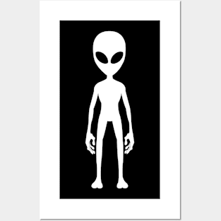 Alien, UFO, roswell Posters and Art